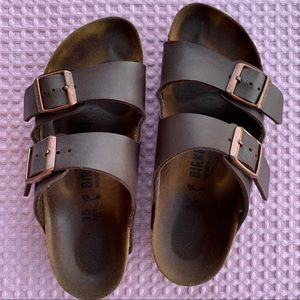 Birkenstock Dark Brown Arizona Sandals